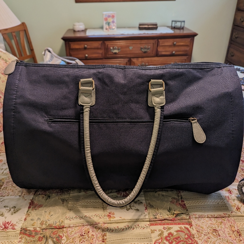 Foldable Canvas luggage set of 2